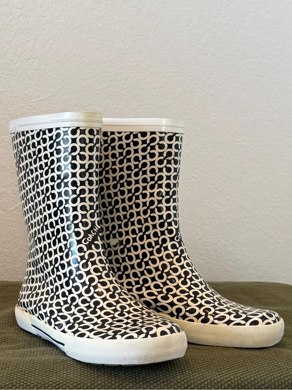 Coach Ursula Rain Boots Y2K